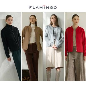 [후라밍고] 25FW 울 블렌디드 핸드메이드 보머 코트 1종