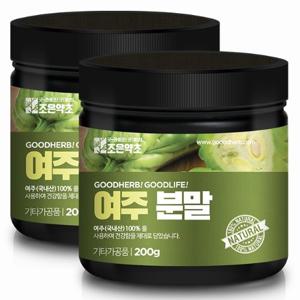 [조은약초] 여주 분말 200g x 2통구성(총 400g)