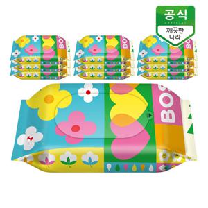 보솜이 펀앤플레이 라이트 아기물티슈 휴대용 10매 x 10팩