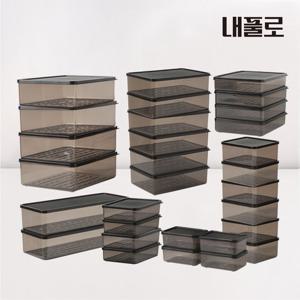 내풀로 냉장고 냉동실 정리 30종 A세트 밀폐 용기 세트 냉동밥 소분 반찬통