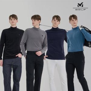 ★텐텐★[밀레골프] 기모 모크넥 남성 4종세트