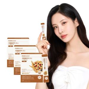 [푸드올로지] 서현 PICK 곡물올로지 효소 12주분 (28포X3박스) 10종 곡물 & 김치유래 유산균 함유