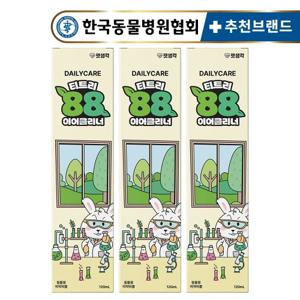 [텐텐]펫생각 천연 저자극 강아지 귀 세정제 120ml 3개