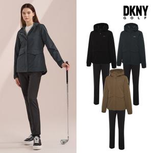 ★텐텐★[DKNY] 후드자켓+팬츠 우븐셋업 여성 3컬러 택1