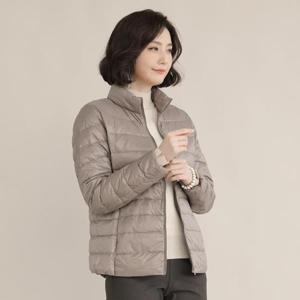 [애비뉴투지]엄마옷 차이나 경량 오리털 여성 가을 겨울 패딩 점퍼 숏 재킷 J10031 50대 60대 중년여성