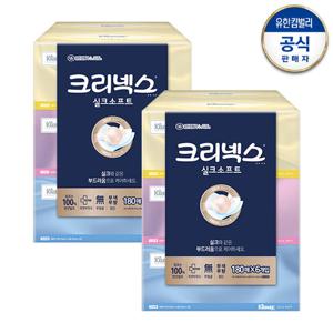 [크리넥스] 실크소프트 (180매x6입)x2개
