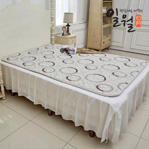 [일월] 동그라미 워셔블 카본 탄소 전기매트 / 카본매트 더블