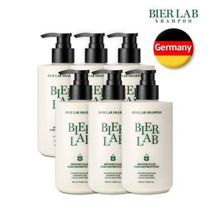 비어랩 독일 맥주효모 탈모샴푸 400ml 6통