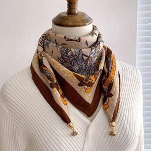 목가리개 펜던트 스카프 봄 가을 자석 머플러 (WFHEAOW)