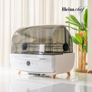 하임셰프 울트라 70L UV-C LED 고온 살균 식기건조기 HTD-3500 열풍 젖병소독기 자동모드 HS
