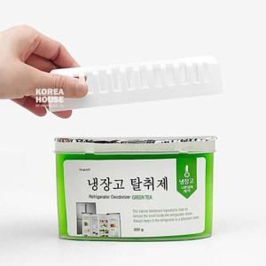 냉장고 탈취제 녹차 300g 4P 액체형 습기 냄새 제거