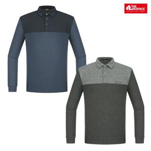 [레드페이스 본사] 남성 멜란데이브셔츠칼라티셔츠 REWMTSF22311