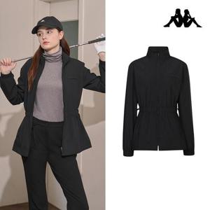 ★텐텐★[카파골프] 25FW 하이넥 바람막이 여성블랙