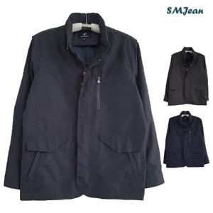 SMJ636 잔피엘 남성 사파리 점퍼 자켓 중년 남성 집업 야상 일반핏 중년 점퍼자켓 봄,가을기본핏