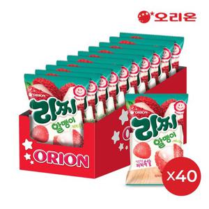 오리온 리찌알맹이(67g) x 40개