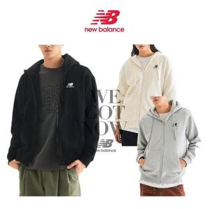 뉴발란스 기본로고 기모 후드집업 NBMDD41013