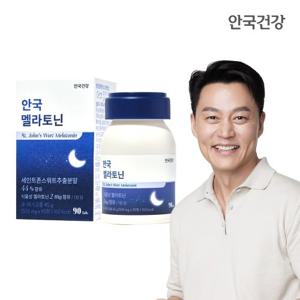 안국 식물성 멜라토닌 2mg 90정 1박스