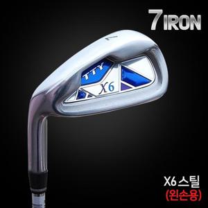 지아이엘 7번아이언 X6 남성용 왼손 스틸(일반)