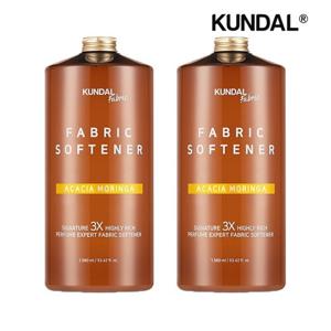 쿤달 시그니처 3배 초고농축 리치 퍼퓸 엑스퍼트 섬유유연제 아카시아 모링가 1580ml x2개