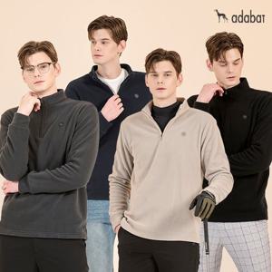 ★텐텐★[아다바트] 24FW 플리스 하프집업 남성 4종세트