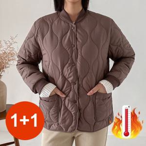 ♥1+1♥ 25최신상 라운드 퀼팅 경량 패딩점퍼 2종