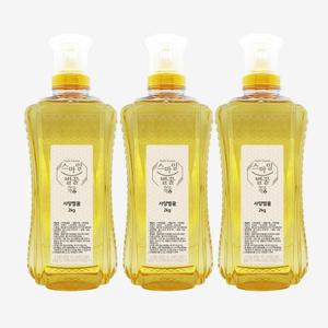 스마일벌꿀 허니 2kg(튜브형) x 3개