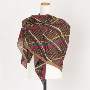 [샵앤] 앙고 국산 여성 가을 겨울 간절기 직사각 롱 패션 스카프 DRN-WSC-0654-브라운