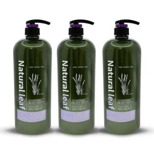 내추럴리프 티트리 라벤더 꽃향 바디워시 1500ml 3개 (WFGSKO6)