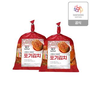 (기획)종가 포기김치 8kg(4kgx2)