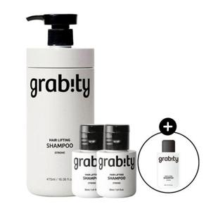 [그래비티]헤어리프팅 탈모 샴푸 스트롱 플로럴향 475ML (증정  미니30ml+사쉐4ml)