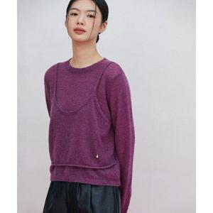 갤러리아_[LAP]24 F/W 뷔스티에 레이어드형 긴팔니트 (AQ4KHA36)