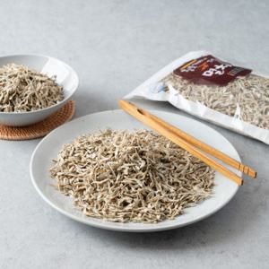 [동해식품] 황토가마에 구운  멸치 300g(小, 지리) x 2팩 + 300g(中, 가이리) x 2팩 (총 1.2kg)