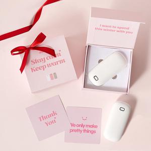 단미 조약돌 USB 충전식 손난로 보조배터리 4000mAh