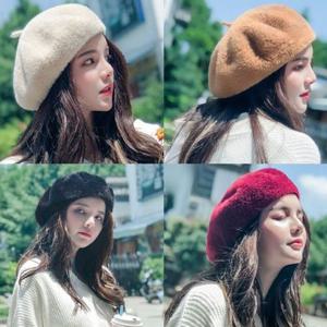 꼭지 베레모S1288 인조앙고라 (W95CF40)