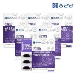 갤러리아_종근당 20100 저온 초임계 알티지 오메가3 루테인 지아잔틴 24 6