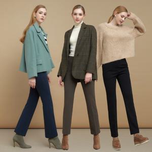 ★3종세트★ [바이유] 여성 밀크 기모 본딩 팬츠 세트_TBBW