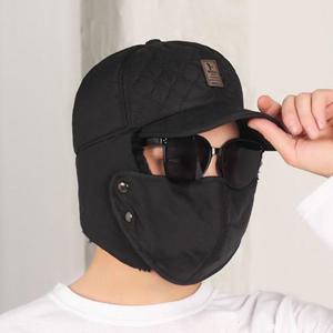 [JHP62RS3_51]겨울 남자겨울모자 누빔 등산 마스크탈착