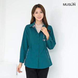 엄마옷 지퍼 포켓 포인트 자켓 JK515314 중년여성의류/60대/70대/마담/빅사이즈/할머니옷