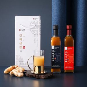 [푸드맛남] 생강마을 진하게 짜낸 생강차 선물세트 (생강차630gx2병/초헌/종헌)