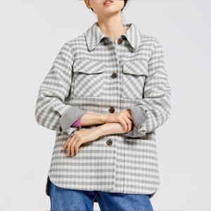 핸드메이드 체크재킷