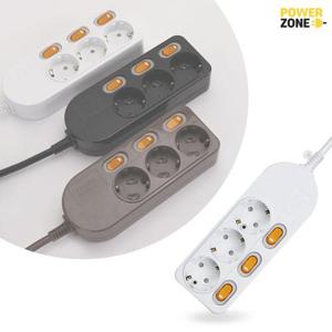 멀티탭 개별스위치 3구 5M_화이트 /멀티탭3구/3구멀티탭/고용량멀티탭