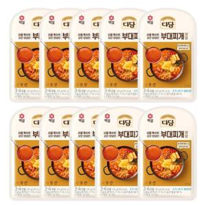 [다담]부대찌개양념140gX10개/간편 파우치양념