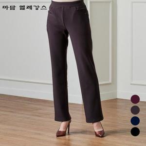 [마담엘레강스][마담엘레강스] 윈터 플로라 기모 슬랙스 K224SL01