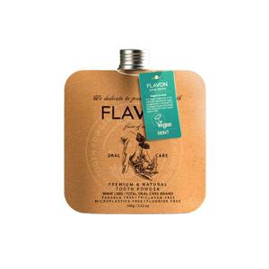 플라본 프리미엄 비건 대용량 가루치약 민트 100g