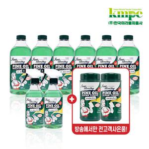 [방송중클린티슈2팩더]은나노 시즌4 파인오일 다용도세정제 총 7000ml+파인오일 클린티슈 2팩 더블세트