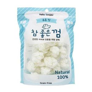 강아지 간식 헬로도기 우유 맛 개껌 실타래 펫 M
