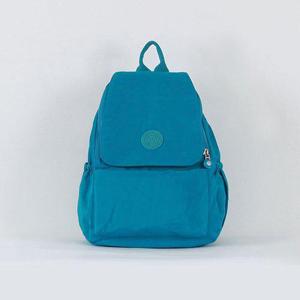 여성 미니 백펙 4계절 캐주얼 백팩 데일리 백백 -블루