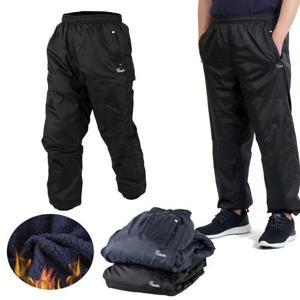 겨울 털 솜바지 등산 작업복 방한 방수 밴딩 바지 [WB19890]