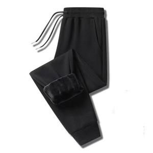 기모바지 겨울팬츠 슬랙스 밴딩 여성 남성 융 보온 트레이닝바지 기모