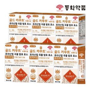 동화약품 골드 카무트 브랜드밀 호라산밀 곡물 발효 효소 프리미엄 6박스 (180포)